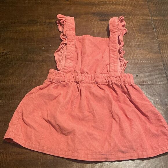 Baby Gap Ruffled corduroy pink Jumper 18-24 Month - Picture 3 of 5